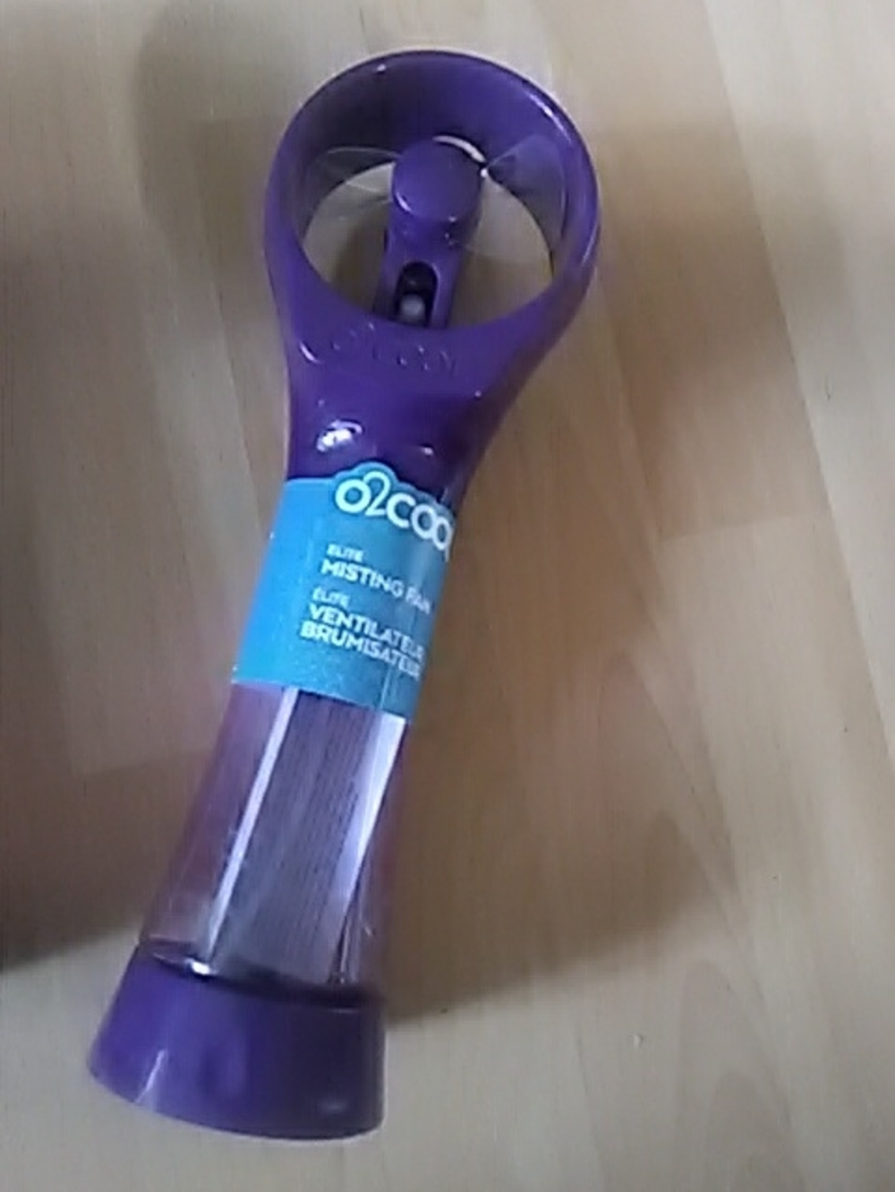 Purple Misting Fan – Portable Personal Cooling Fan